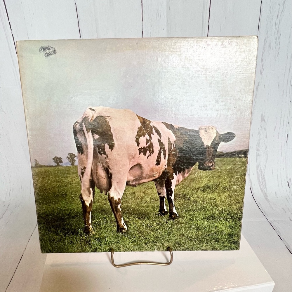 Pink Floyd Atom Heart Mother Vinyl LP Vintage 1970 1st Press Harvest SKAO-382